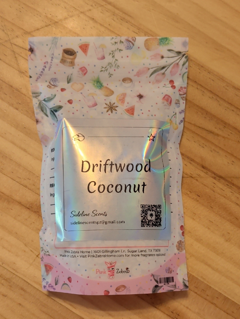 Pink Zebra - Driftwood Coconut